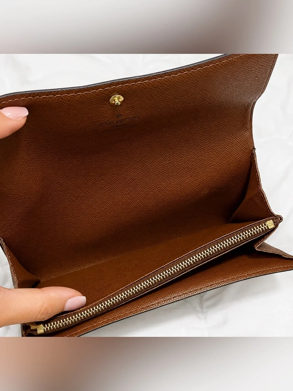 Authentic Vintage Louis Vuitton Sarah Wallet